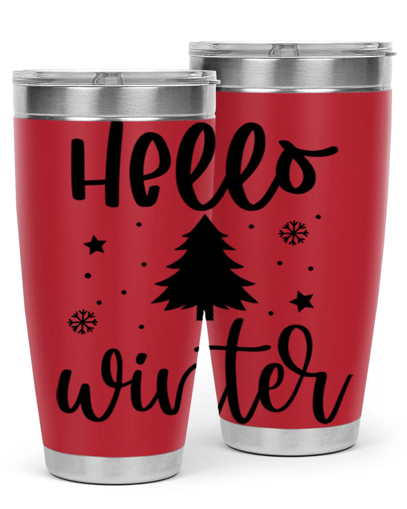 Hello Winter 162#- winter- Tumbler