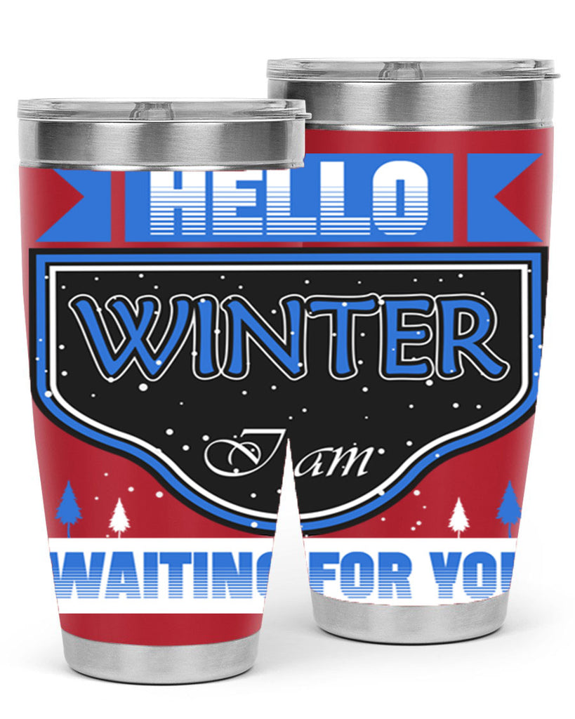 Hello Winter 164#- winter- Tumbler