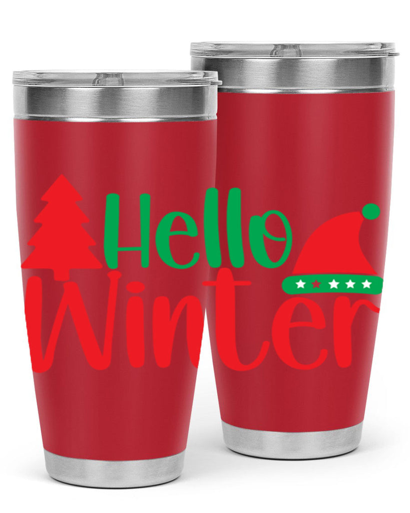 Hello Winter 180#- winter- Tumbler