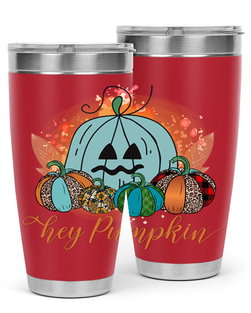 Hey Pumpkin 302#- fall- Tumbler