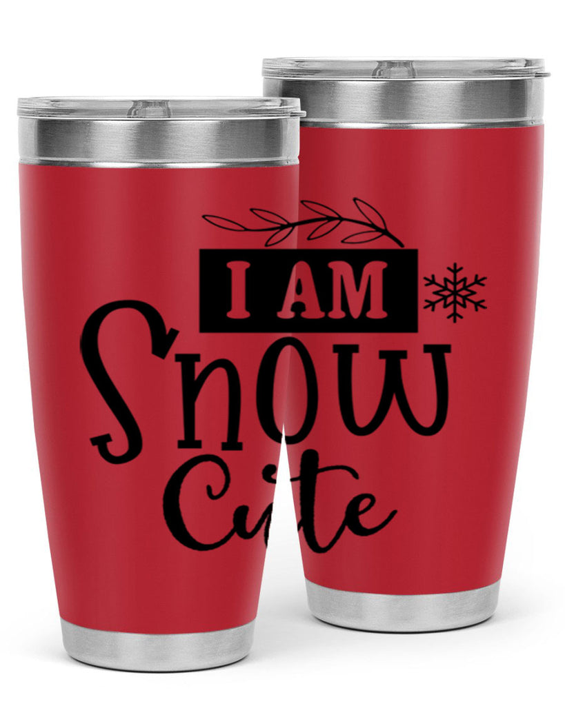 I Am Snow Cute 220#- winter- Tumbler