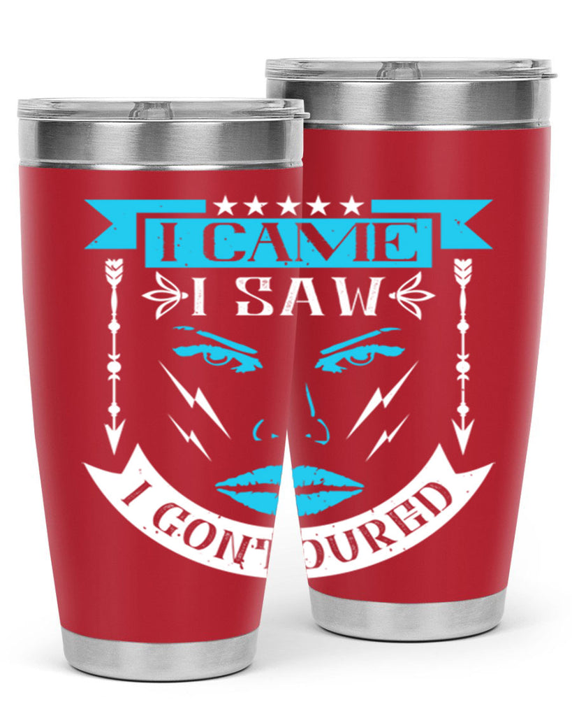 I came I saw I contoured Style 209#- make up- Tumbler