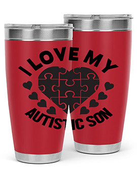 I love my Style 46#- autism- Tumbler
