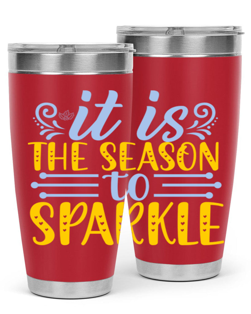 It is the season to sparkle256#- winter- Tumbler