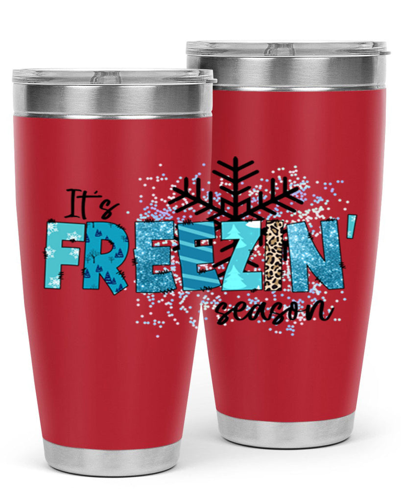 It s freezin season 266#- winter- Tumbler