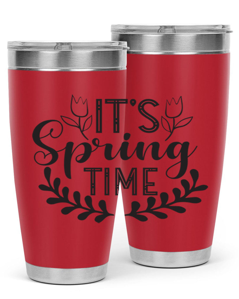 It's spring time281#- spring- Tumbler