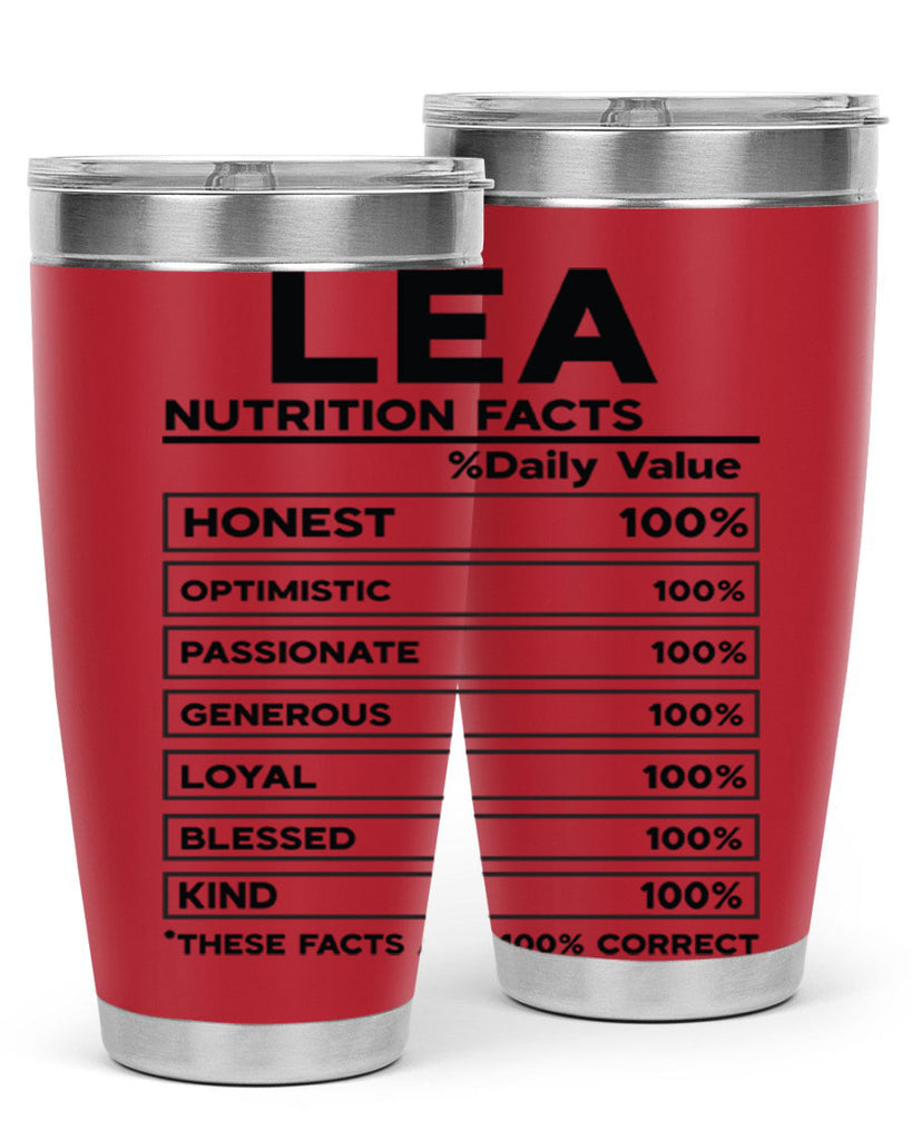 Lea Nutrition Facts 276#- zodiac- Tumbler