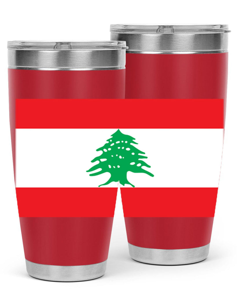 Lebanon 103#- world flags- Tumbler