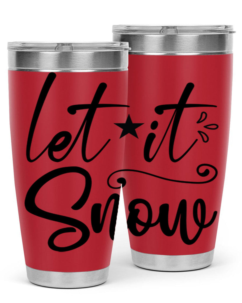 Let it snow 292#- winter- Tumbler