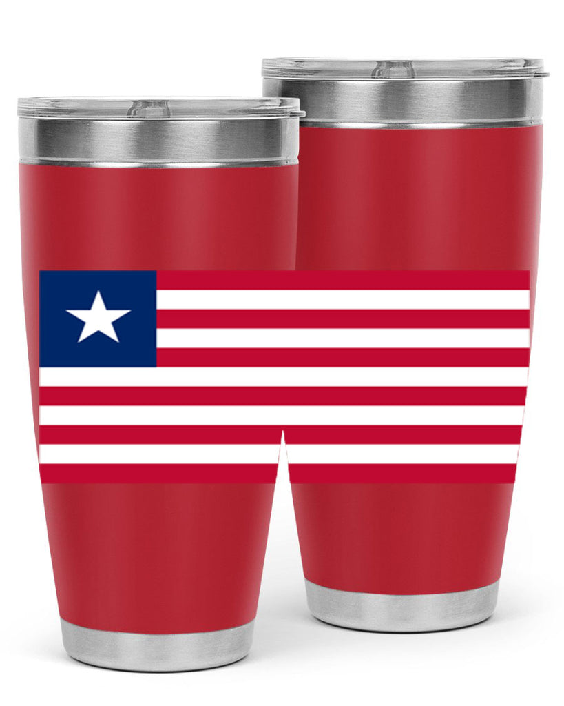 Liberia 101#- world flags- Tumbler