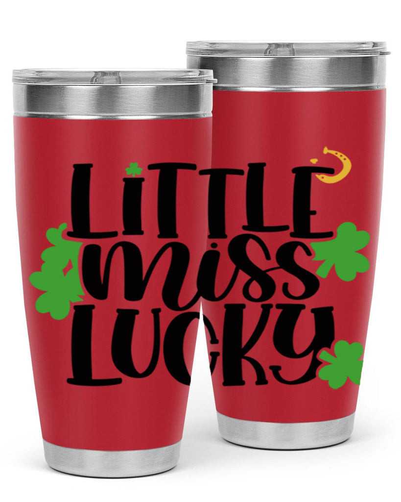 Little Miss Lucky Style 68#- St Patricks Day- Tumbler