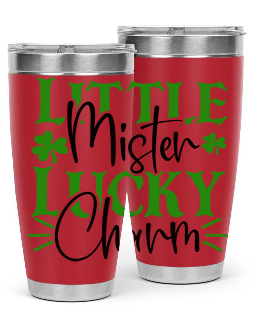 Little Mister Lucky Charm Style 153#- St Patricks Day- Tumbler