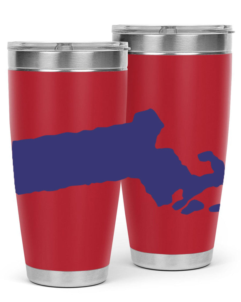 Massachusetts 30#- stateflags- Tumbler
