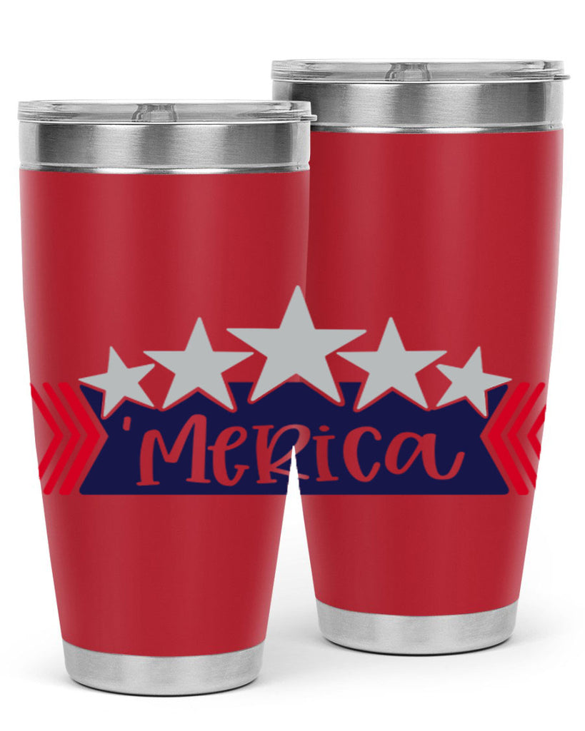 Merica Style 135#- Fourt Of July- Tumbler