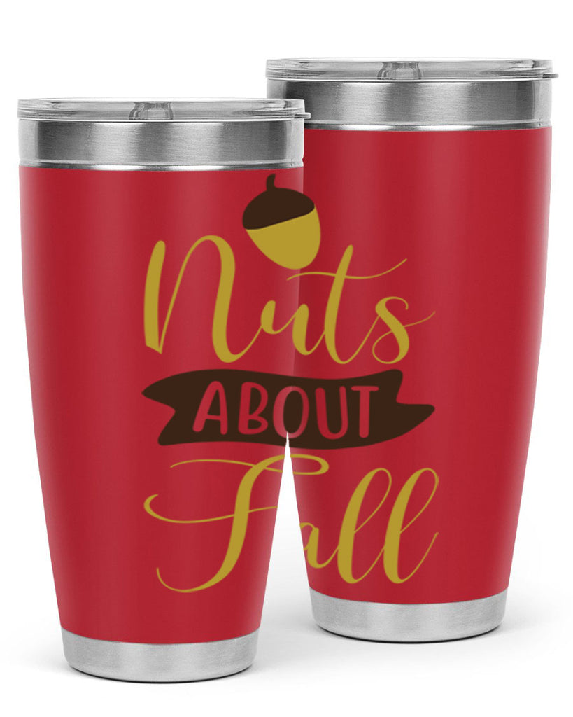 Nuts About Fall 442#- fall- Tumbler