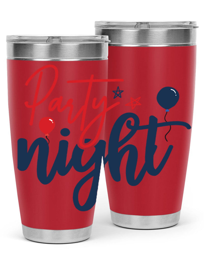 Party Night Style 84#- Fourt Of July- Tumbler