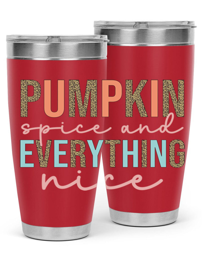 Pumpkin Spice And Everything Nice 533#- fall- Tumbler