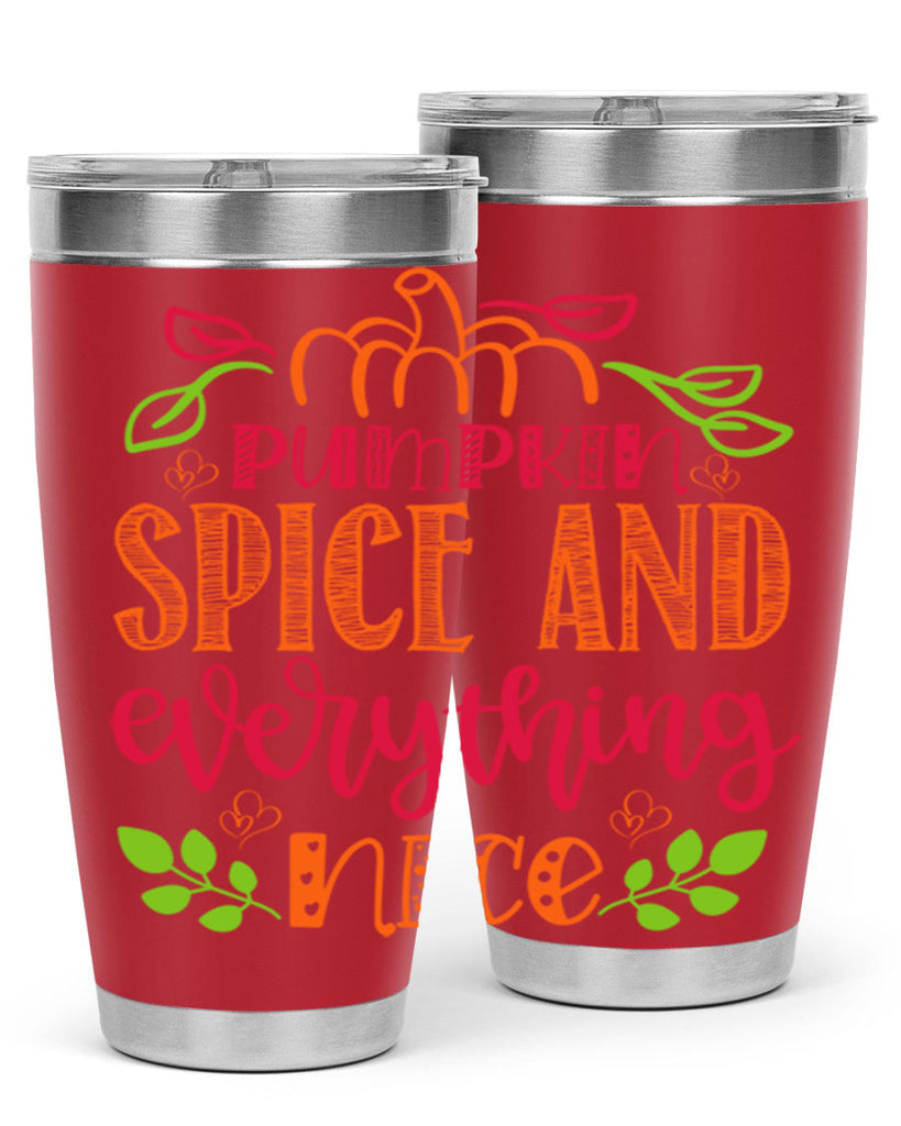 Pumpkin Spice and Everything Nice 536#- fall- Tumbler