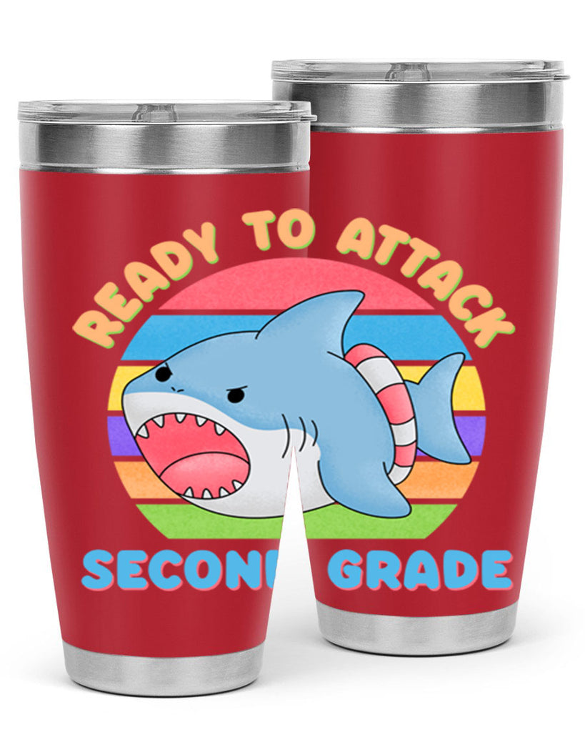 Ready to Attack 2nd Grade 19#- second grade- Tumbler