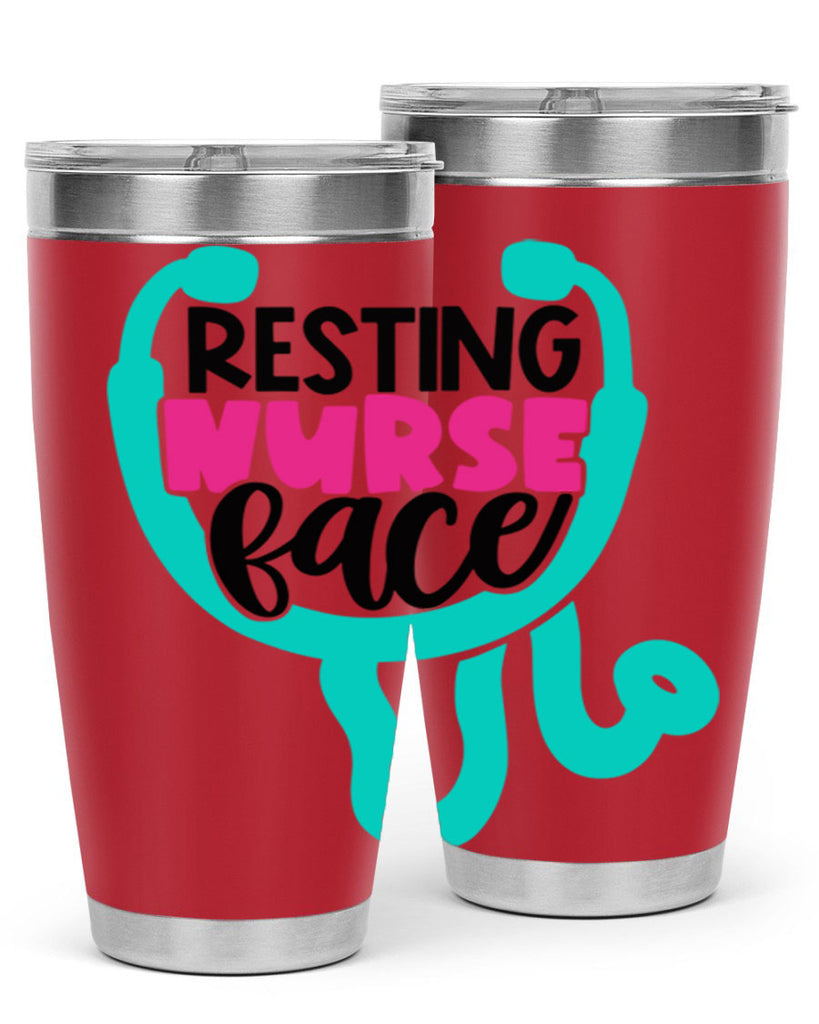 Resting Nurse Face Style Style 57#- nurse- tumbler