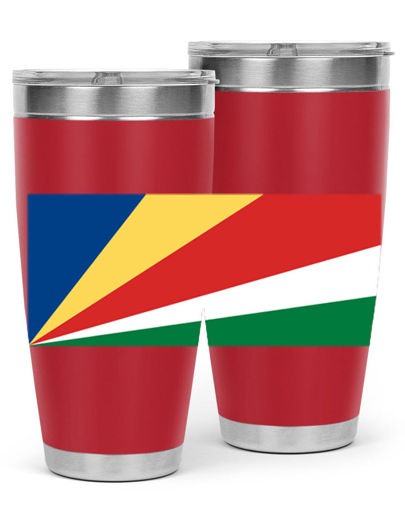 Seychelles 43#- world flags- Tumbler