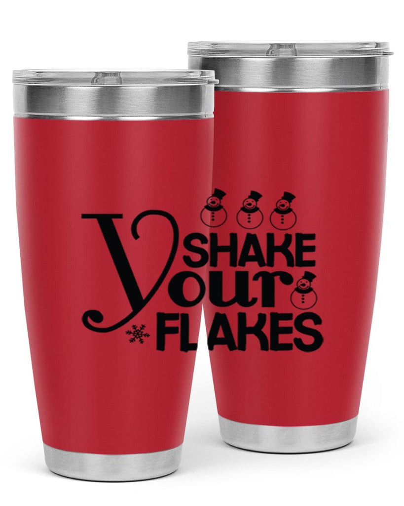Shake Your Flakes 357#- winter- Tumbler