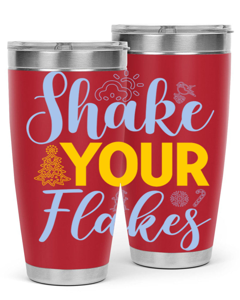Shake your flakes361#- winter- Tumbler
