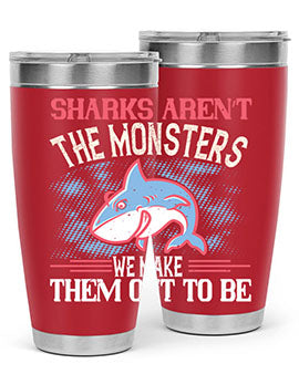 Sharks aren’t the monsters we make them out to be Style 24#- shark  fish- Tumbler