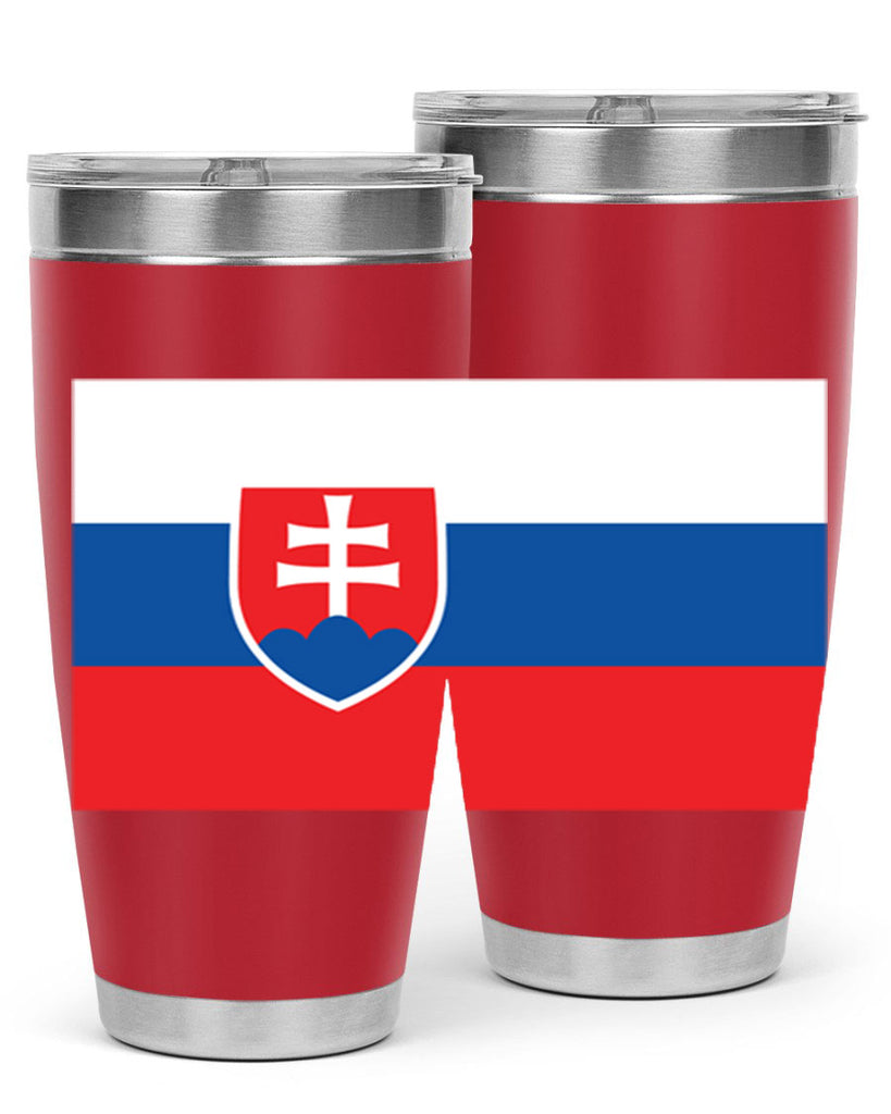 Slovakia 40#- world flags- Tumbler
