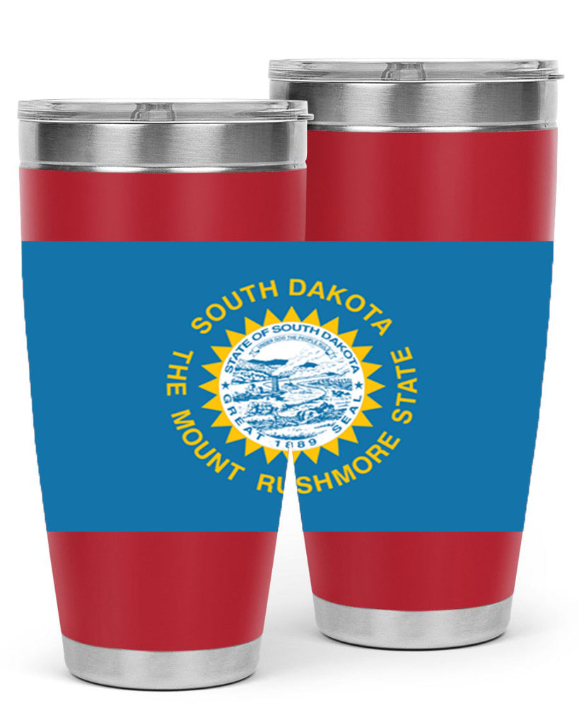 South Dakota 11#- Us Flags- Tumbler