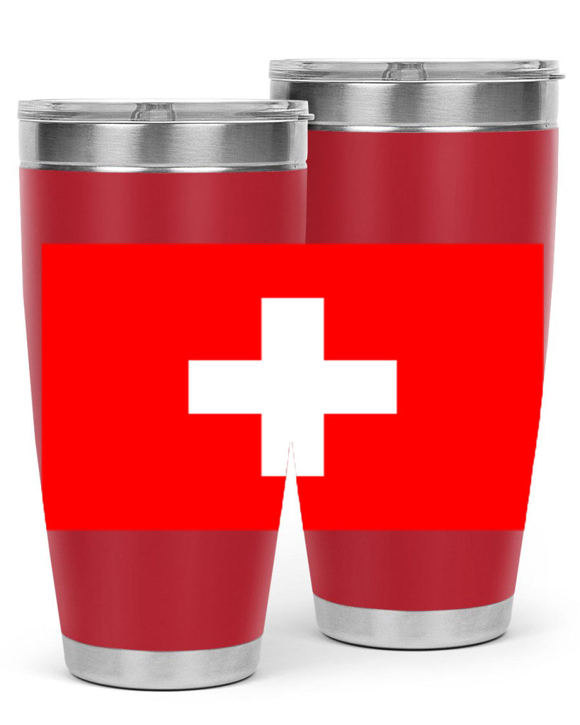 Switzerland 28#- world flags- Tumbler
