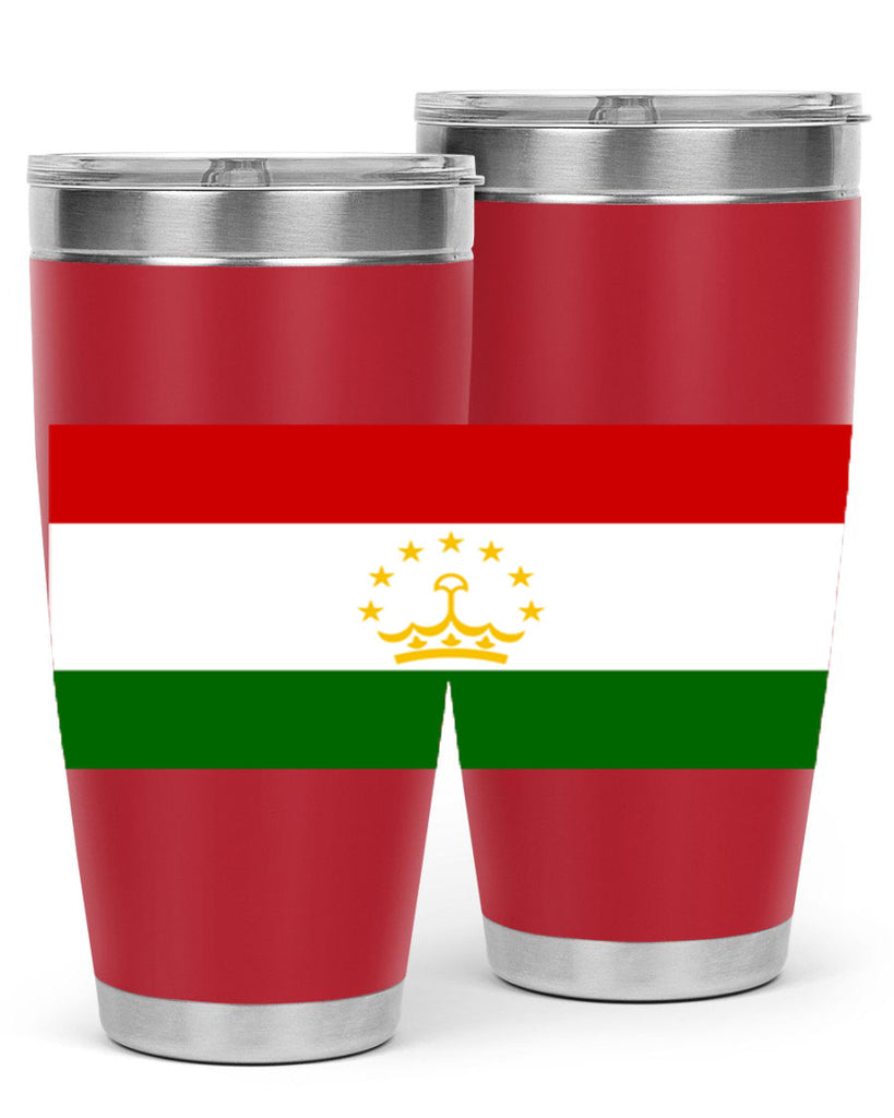 Tajikistan 25#- world flags- Tumbler