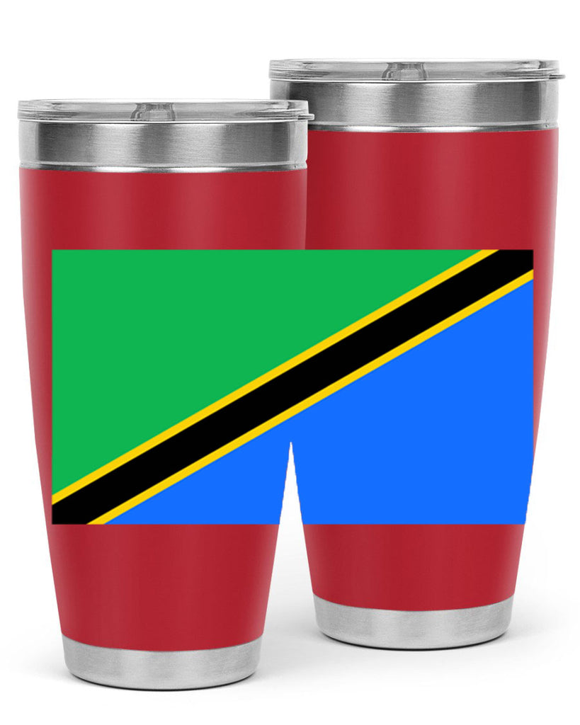 Tanzania 24#- world flags- Tumbler