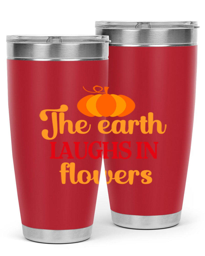 The earth laughs in flowers 538#- spring- Tumbler