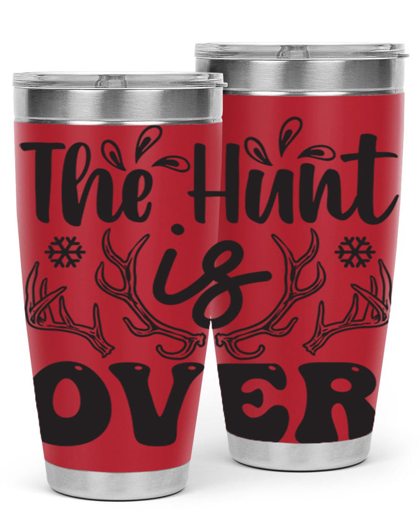 The hunt is over 403#- winter- Tumbler