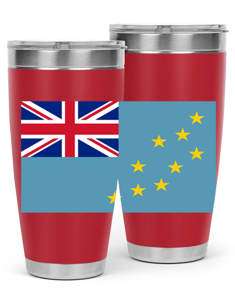Tuvalu 15#- world flags- Tumbler