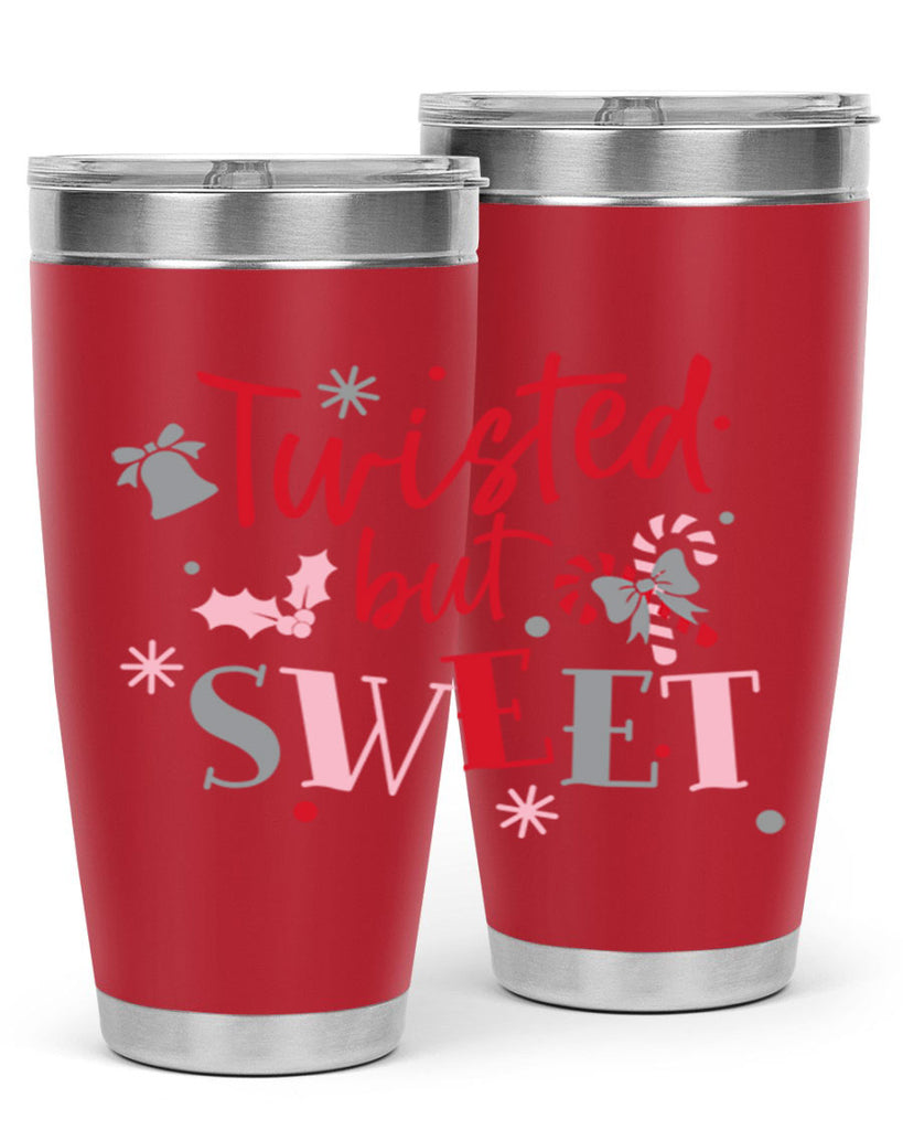 Twisted but sweet 424#- winter- Tumbler