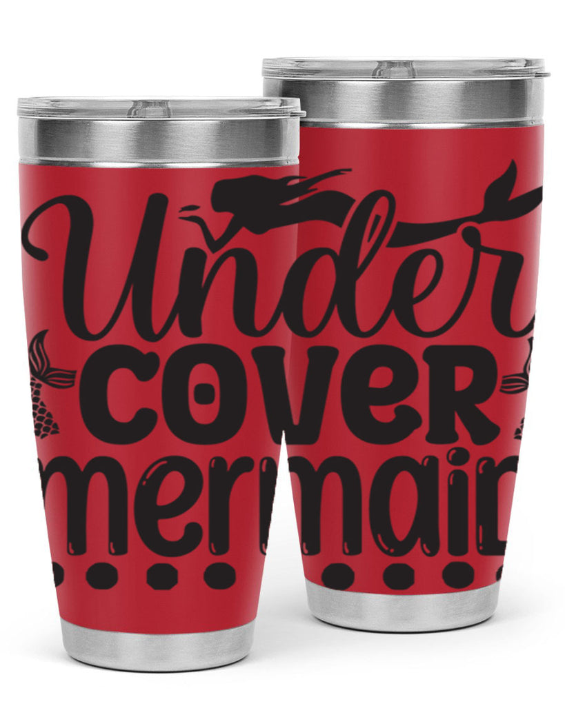 Under cover mermaid 649#- mermaid- Tumbler