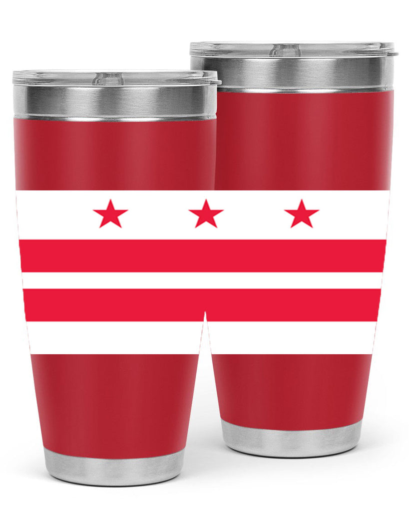 Washington DC 5#- Us Flags- Tumbler