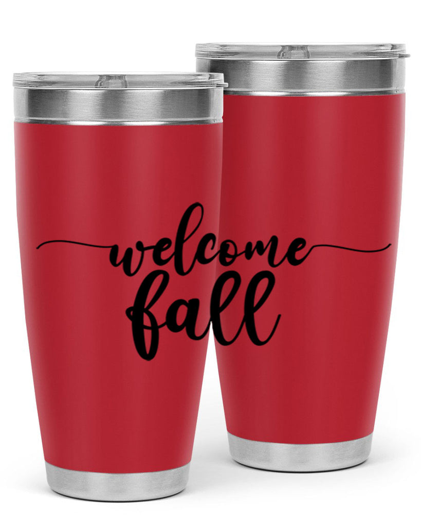 Welcome Fall 630#- fall- Tumbler