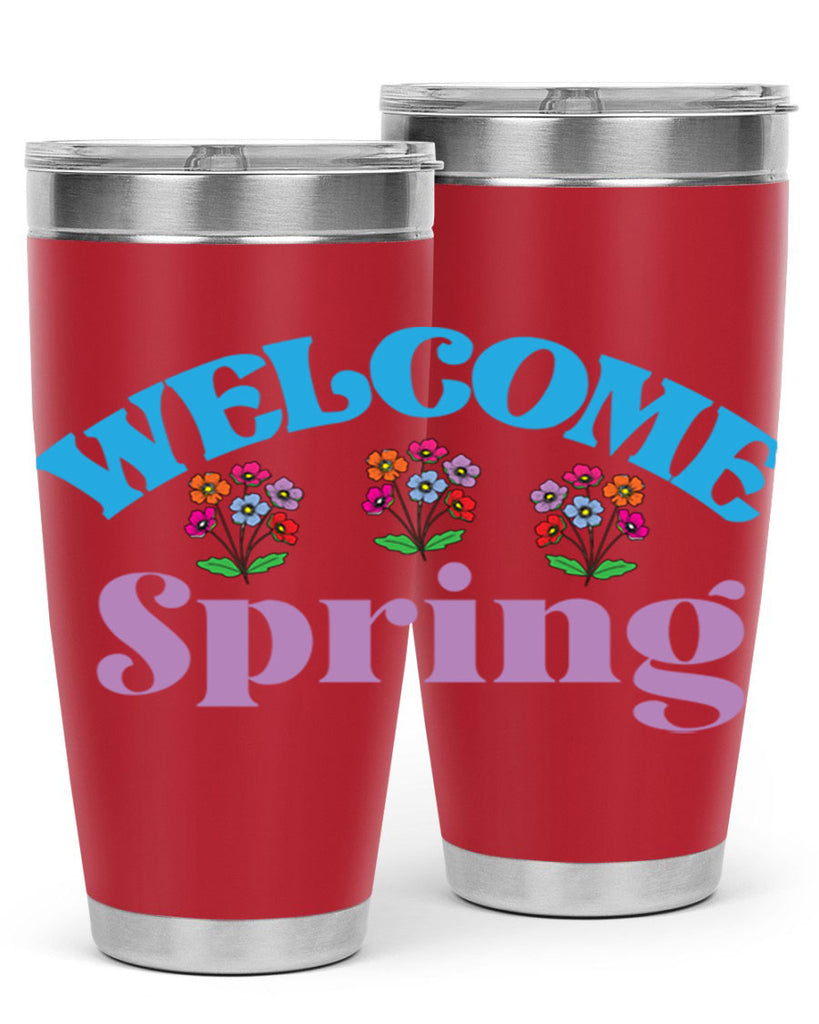 Welcome Spring  600#- spring- Tumbler