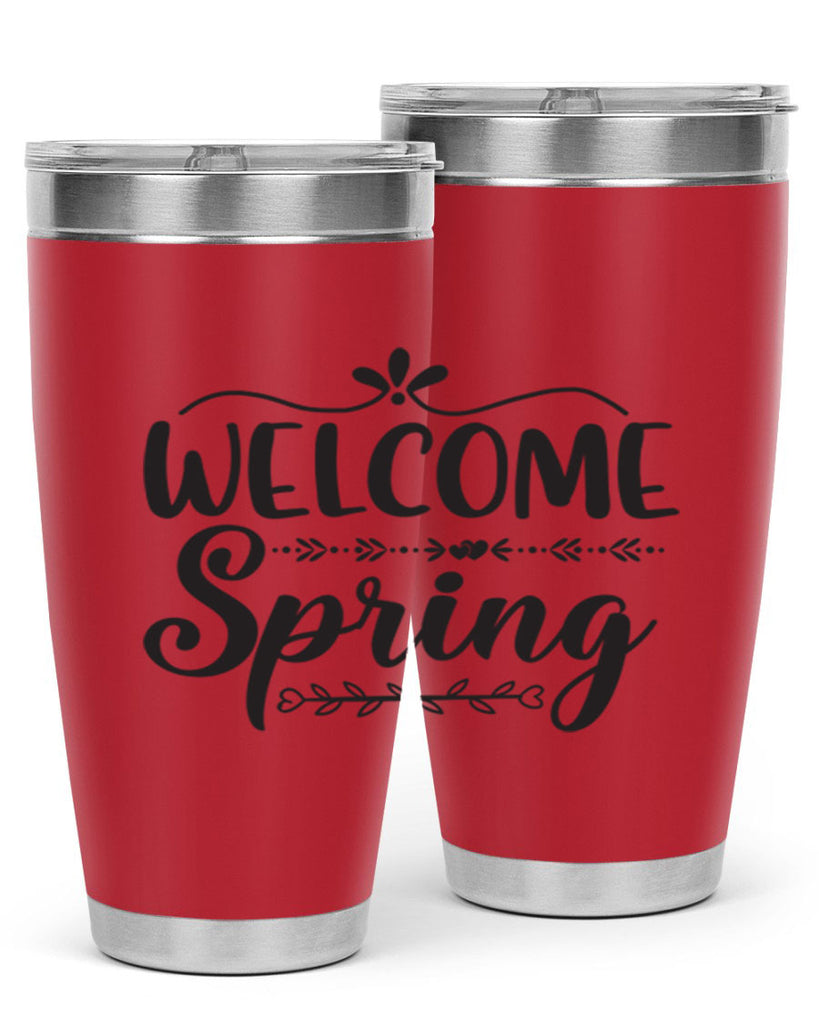 Welcome spring 576#- spring- Tumbler
