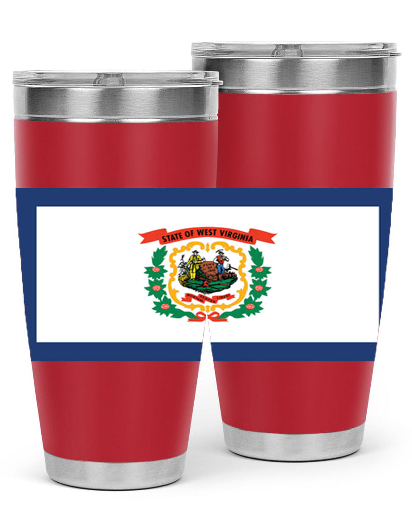 West Virginia 3#- stateflags- Tumbler