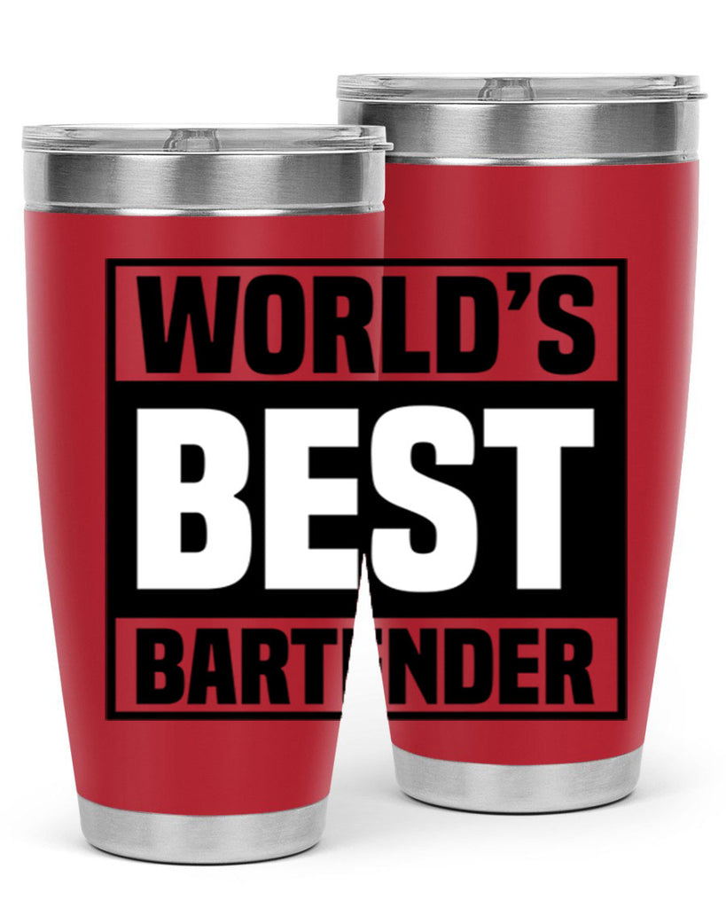 Worlds best Style 8#- bartender- tumbler