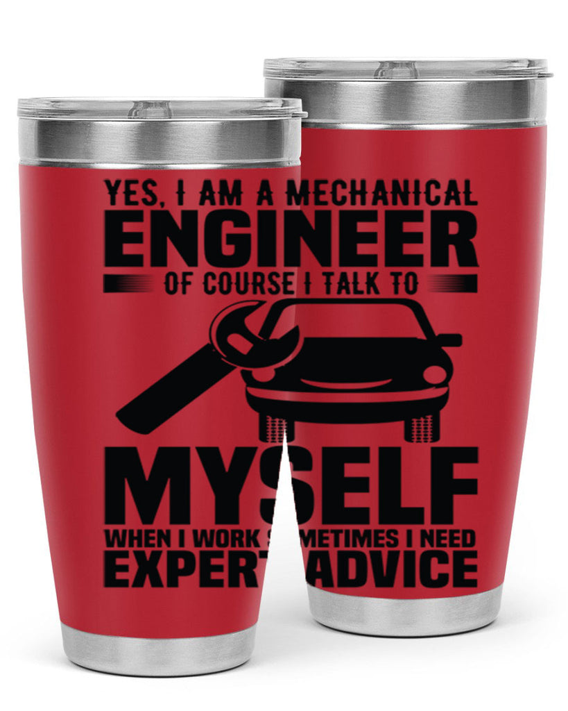 Yes I Am A Mechanical Style 1#- engineer- tumbler
