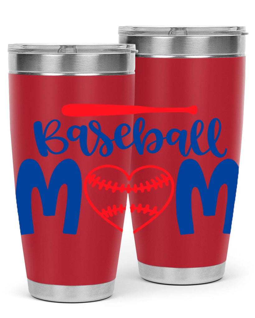 baseball mom 2077#- baseball- Tumbler