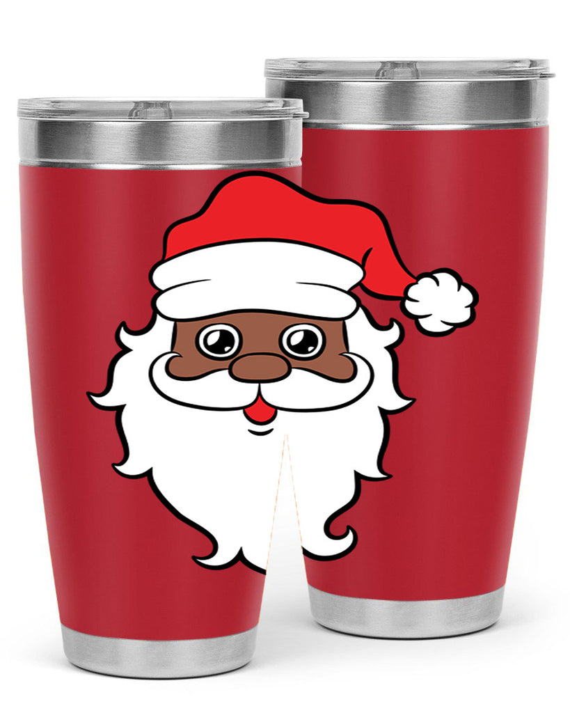 black santa 25#- black men - boys- tumbler