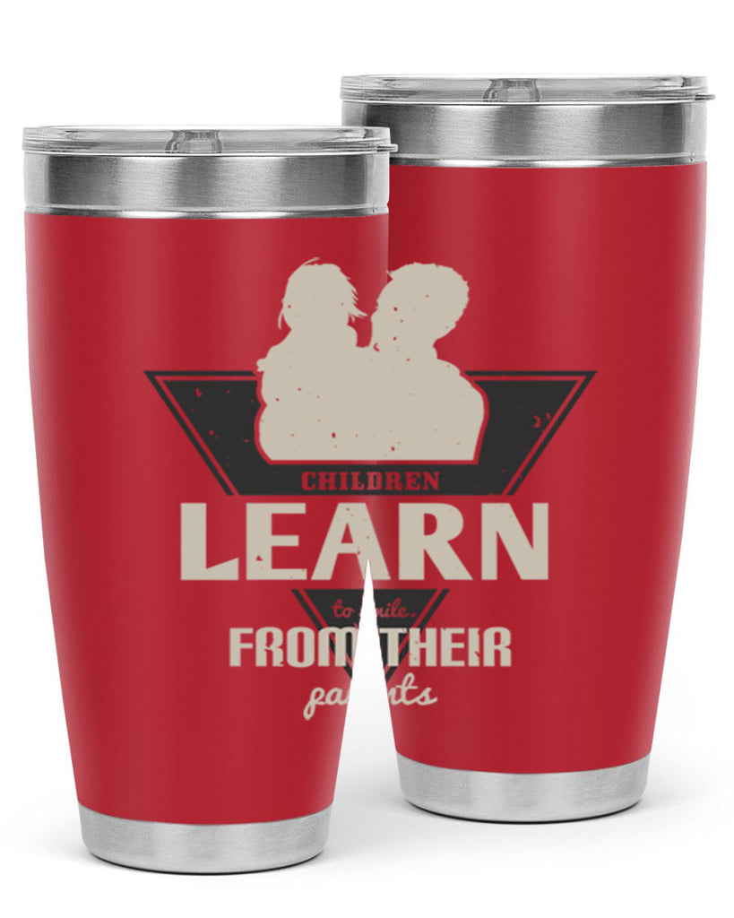 children learn to smile 250#- fathers day- Tumbler