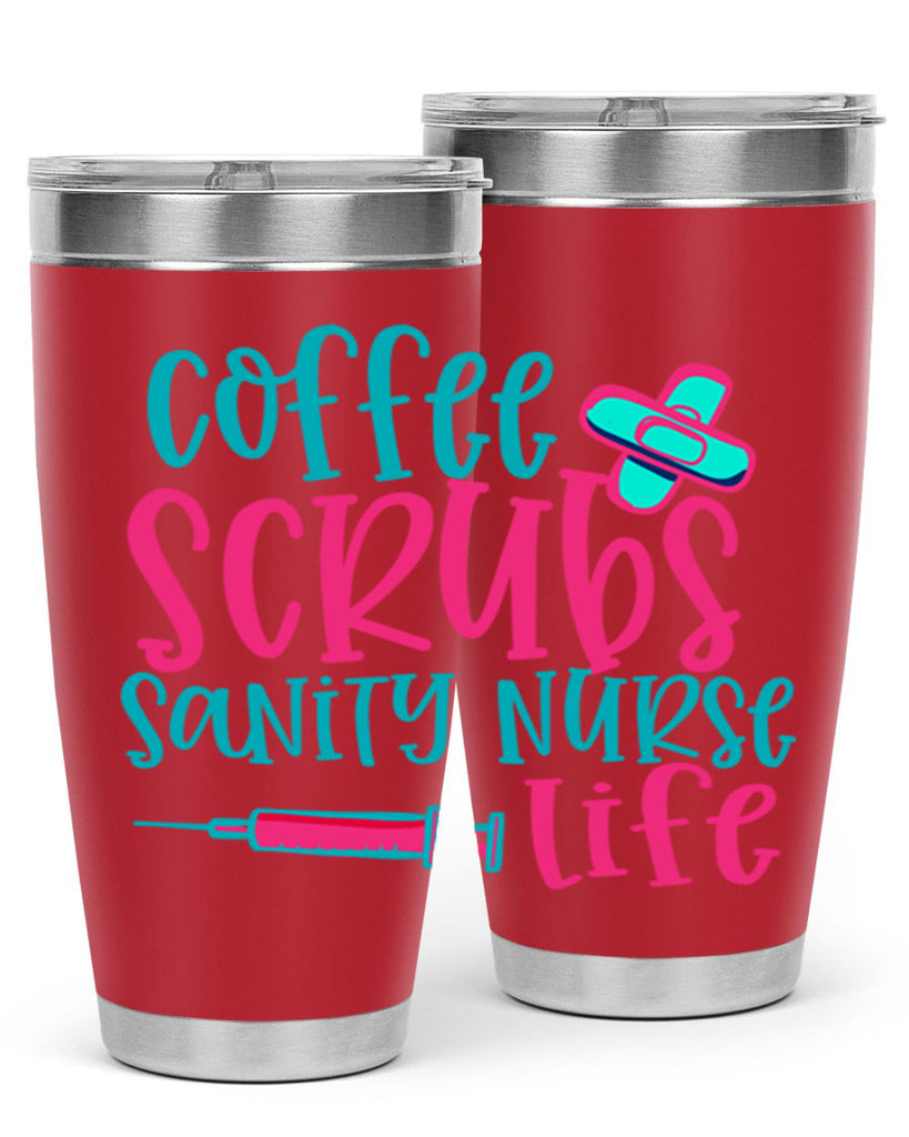 coffee scrubs sanity nurse life Style 390#- nurse- tumbler
