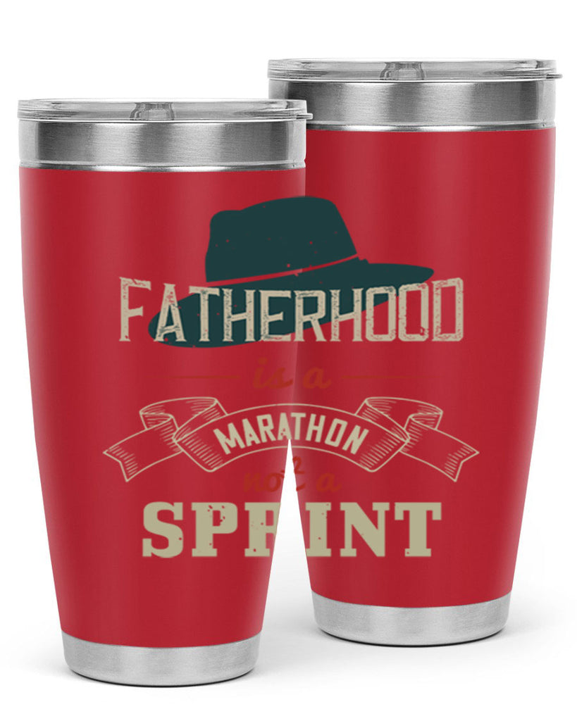fatherhood is a marathon 227#- fathers day- Tumbler